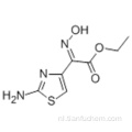Ethyl 2- (2-aminothiazol-4-yl) -2-hydroxyiminoacetaat CAS 64485-82-1